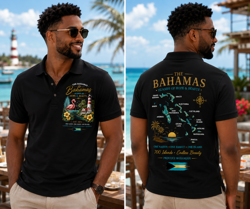 Bahamas Islands of Hope & Beauty Polo Shirt