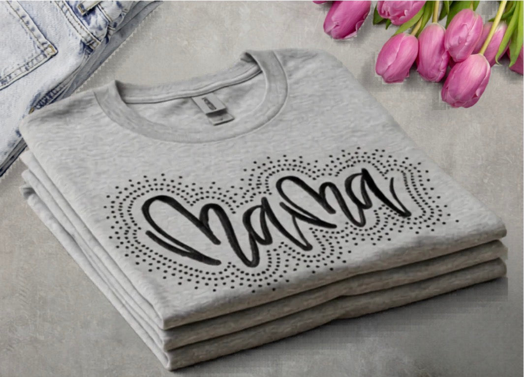 Mother’s Day gift, Mama Bling Machine Embroidery Design| Rhinestone &amp; Embroidery Mam