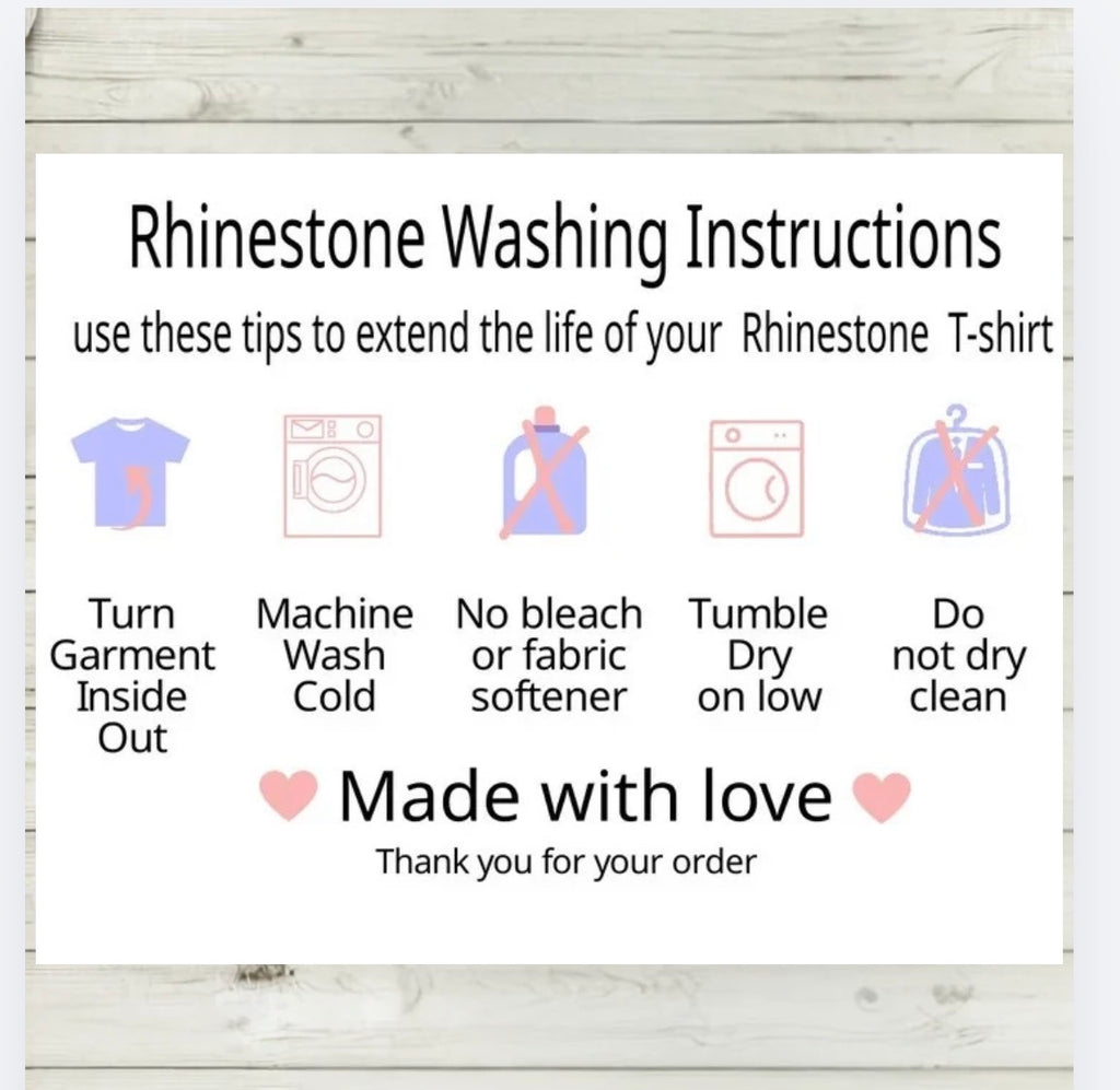 Custom Rhinestone Sweater